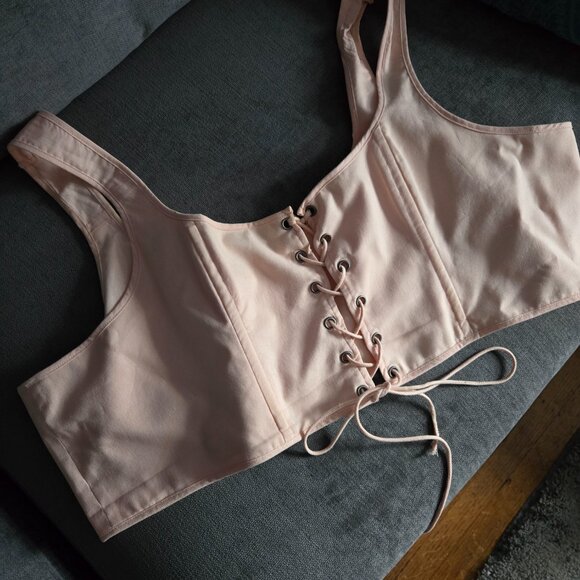 Selkie Castle Pink Soft Corset - size 5x - Picture 3 of 3